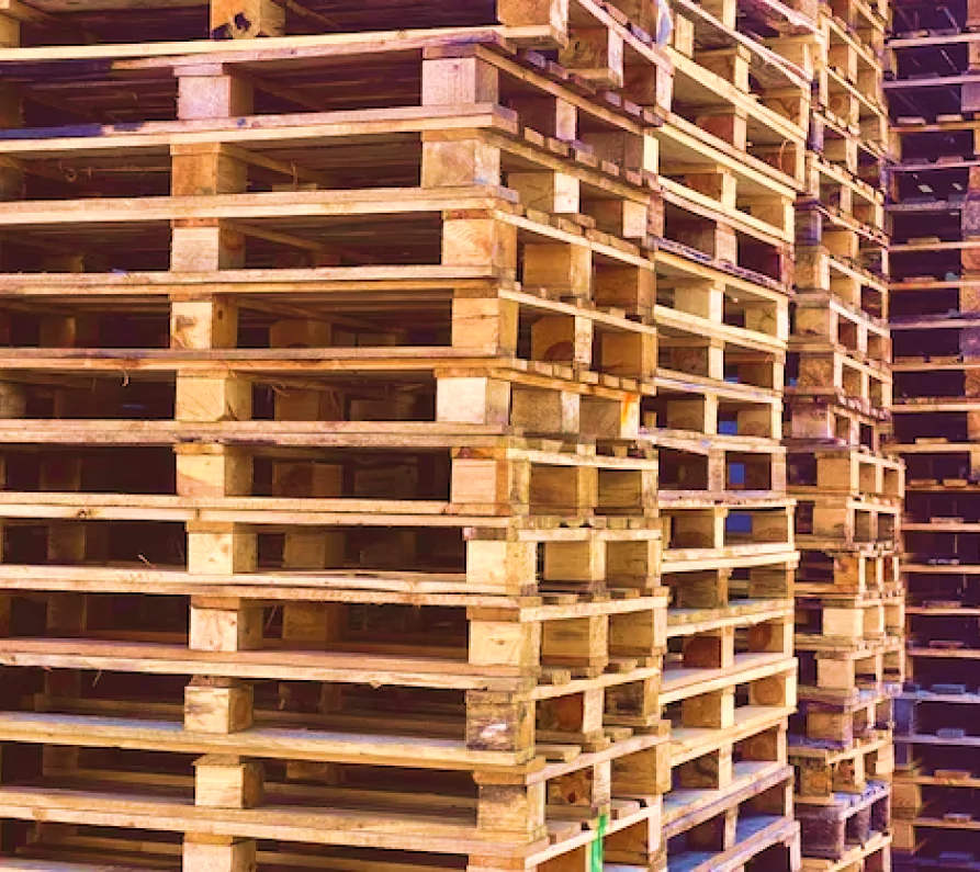 wooden units